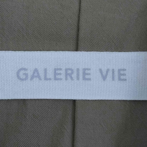 ギャルリーヴィー GALERIE VIE ビッグシルエット コットン ステンカラーコート レディース JPN:36